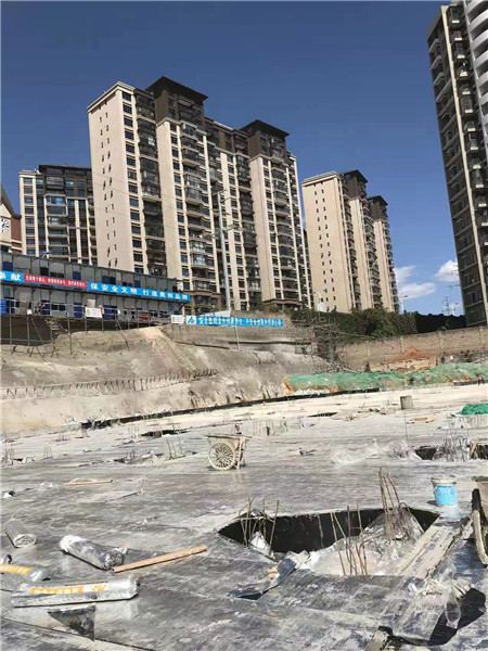 春城印象工地施工現(xiàn)場(chǎng)